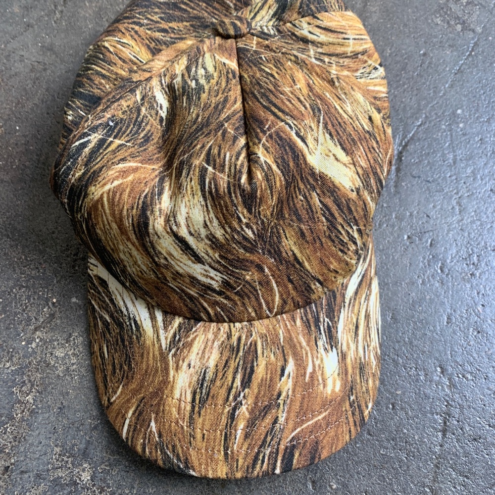 Vivienne Westwood Gold Label Unisex Hair Padded Hat w/ Leather Strap